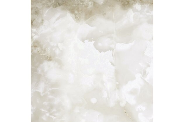 Dlažba Tubadzin Onice Bianco lesk rektifikovaná 60x60