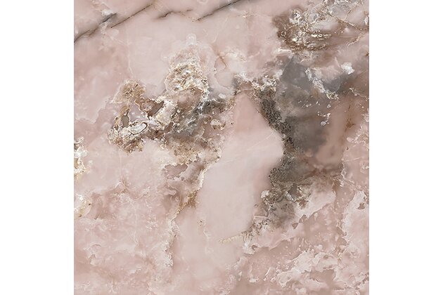 Dlažba Tubadzin Onice Rosa lesk rektifikovaná 80x80