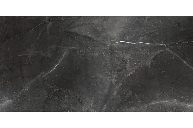 Dlažba Arté Blackwall black pololesk rektifikovaná 60x120