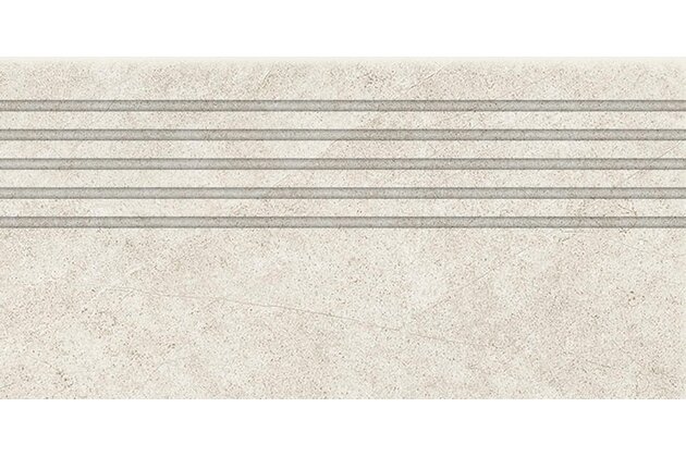 Schodovka Tubadzin Aulla grey mat rektifikovaná 30x60