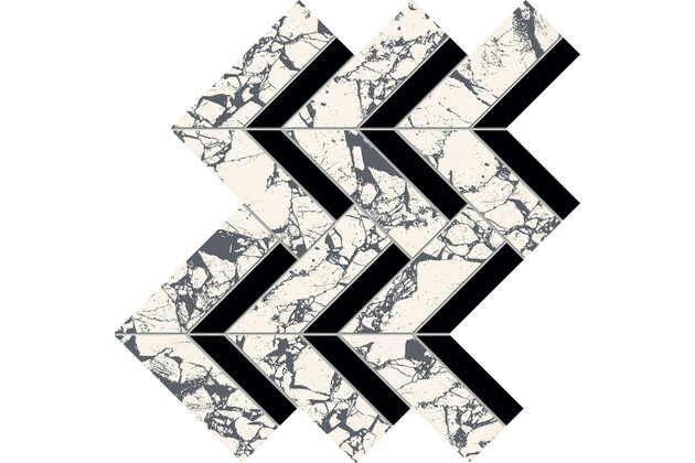 Mozaika Arté Senza vein lesk 25x30