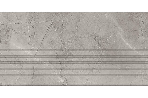 Schodovka Tubadzin Remos grey mat rektifikovaná 30x60
