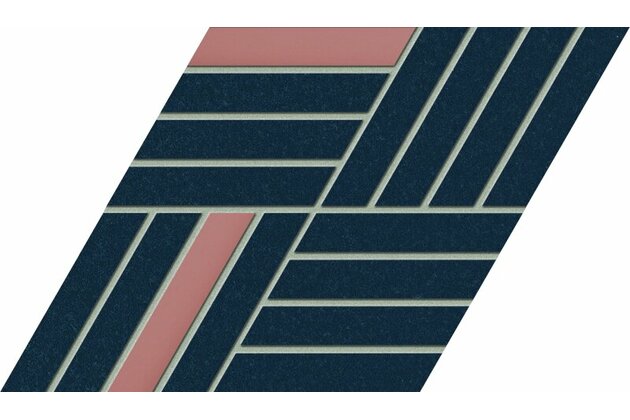 Mozaika Tubadzin Elle navy mat 15x17