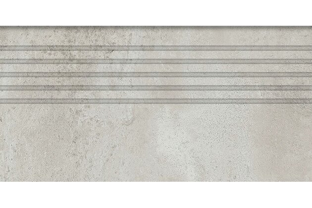 Schodovka Tubadzin Epoxy grey mat rektifikovaná 30x60