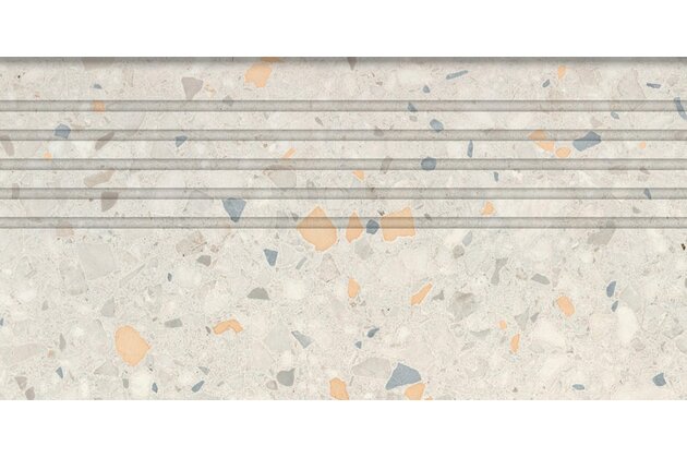 Schodovka Tubadzin Macchia beige mat rektifikovaná 30x60