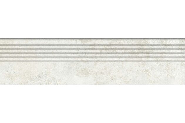 Schodovka Tubadzin Torano white mat rektifikovaná 30x120