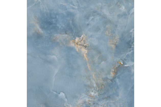 Dlažba Tubadzin Aquamarine blue lesk rektifikovaná 80x80