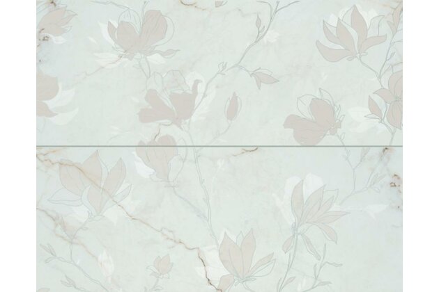 Dekor Tubadzin Liberte fleur 2ks lesk rektifikovaný 60x75