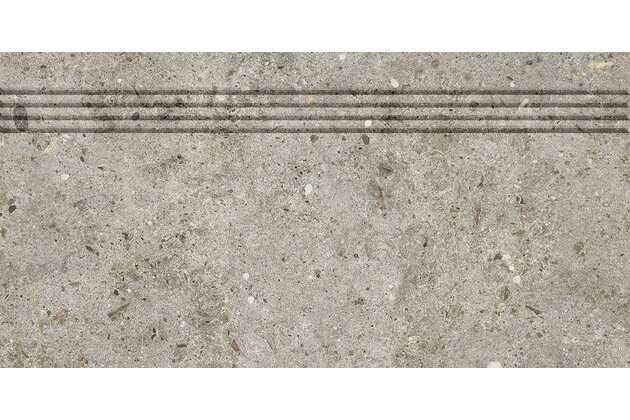 Schodovka Arté Etno grey mat rektifikovaná 30x60