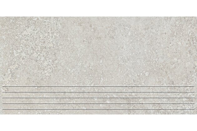 Schodovka Tubadzin Arona grey mat rektifikovaná 30x60