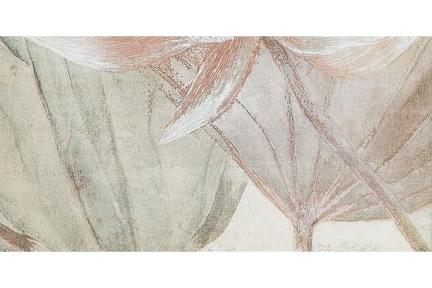 Dekor Tubadzin Tortora flowers 1A mat rektifikovaný 60x120