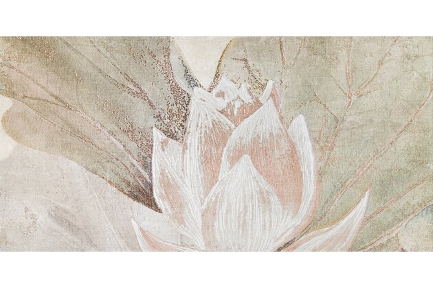 Dekor Tubadzin Tortora flowers 3B mat rektifikovaný 60x120