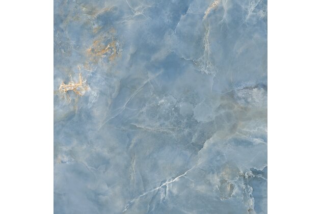 Dlažba Tubadzin Aquamarine blue lesk rektifikovaná 120x120