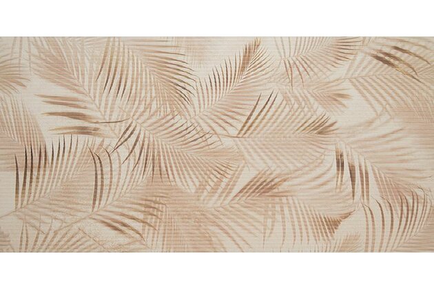 Dekor Tubadzin Leaves beige mat rektifikovaný 60x120