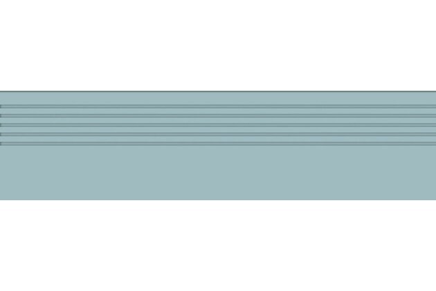 Schodovka Tubadzin Cielo e Terra blu mat rektifikovaná 30x120