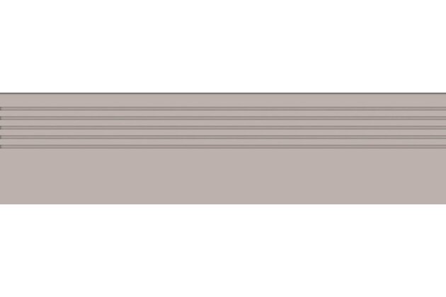 Schodovka Tubadzin Cielo e Terra marrone mat rektifikovaná 30x120