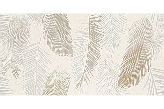 Obklad Arté Blanca leaves pololesk rektifikovaný 60x120