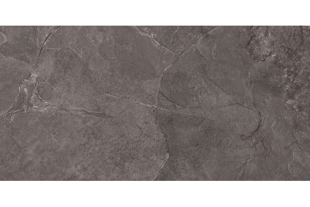 Dlažba Tubadzin Grand Cave graphite struktura mat rektifikovaná 80x160