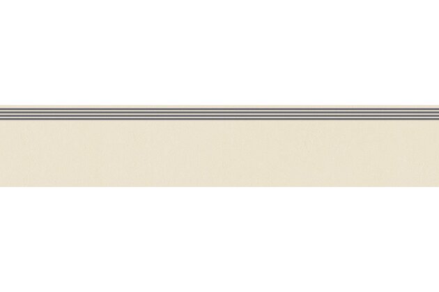 Schodovka Tubadzin Industrio ivory Care mat rektifikovaná 30x160