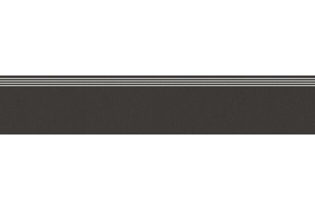 Schodovka Tubadzin Industrio anthrazite Care mat rektifikovaná 30x160