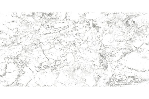 Dlažba Tubadzin Lounge stone white struktura lesk rektifikovaná 60x120