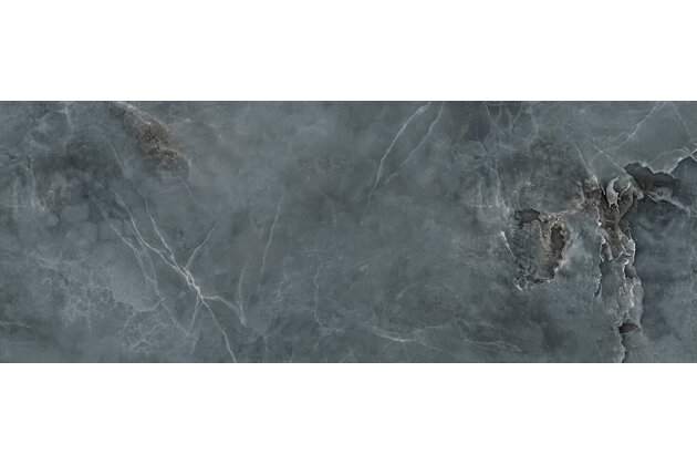 Obklad Arté Orizzonte navy lesk rektifikovaný 33x90