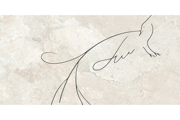 Dekor Tubadzin Teri Soft Line C struktura pololesk rektifikovaný 60x120