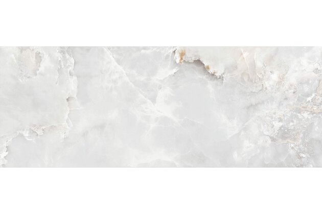 Obklad Arté Vero white lesk rektifikovaný 33x90