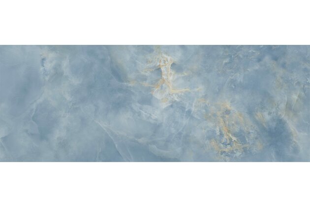 Obklad Arté Vero blue lesk rektifikovaný 33x90