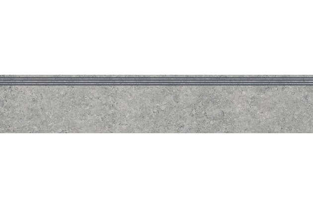 Schodovka Tubadzin Zimba light grey Care struktura mat rektifikovaná 30x160