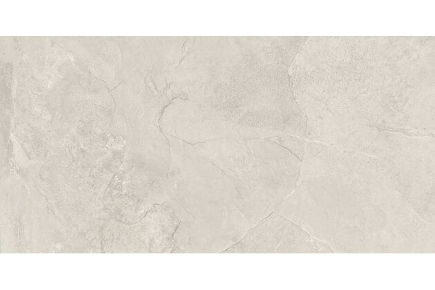 Dlažba Tubadzin Grand Cave white struktura mat rektifikovaná 80x160