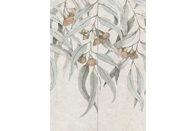 Dekor Arté Taonga inserto leaves B struktura mat rektifikovaný 66x90