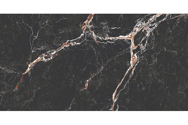 Dlažba Arté Aceria black struktura mat rektifikovaná 60x120