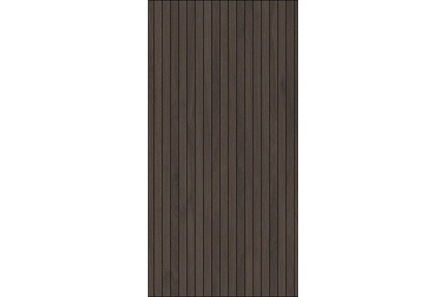 Dlažba Tubadzin Echo Lamella brown struktura mat rektifikovaná 60x120