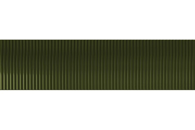 Obklad Tubadzin Groove olive 1 struktura lesk 8x30
