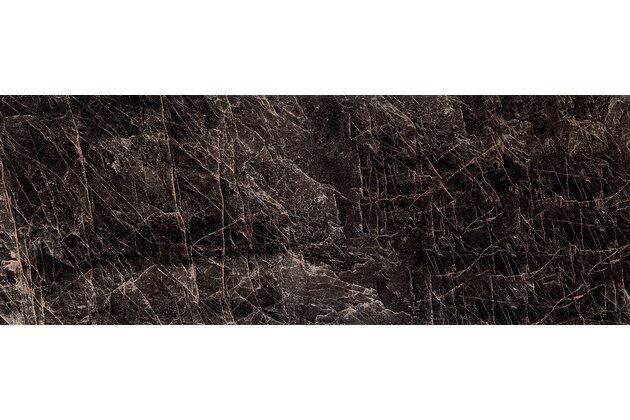 Obklad Arté Auber brown lesk rektifikovaný 33x90