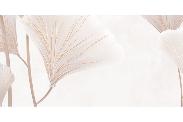 Dekor Tubadzin Albiano leaves right A lesk rektifikovaný 60x120