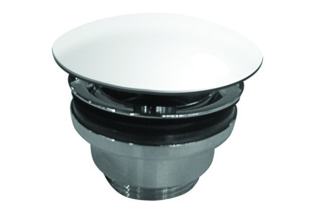 Výpusť 9916BIMT umyvadlová bílá mat s keram zátkou