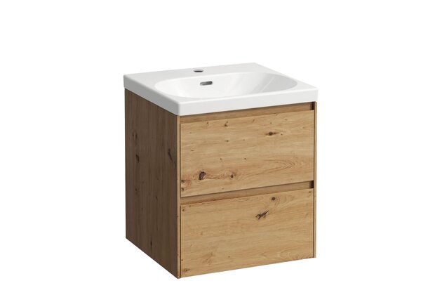 Lani skříňka pod umyvadlo 48x52 se 2 zásuvkami, pro umyvadlo H8100810001091 divoký dub H4035121122671