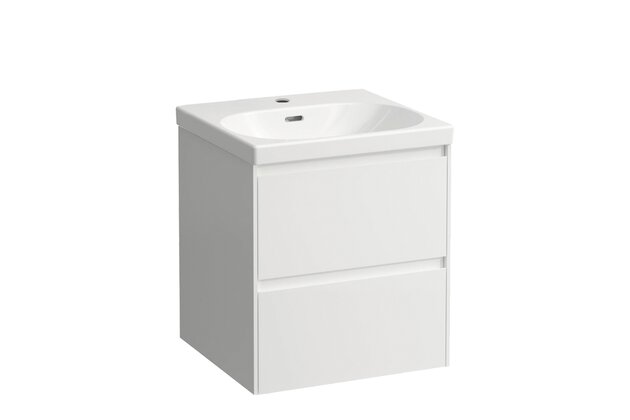 Lani skříňka pod umyvadlo 48x52 se 2 zásuvkami, pro umyvadlo H8100810001091 bílá mat H4035121122601