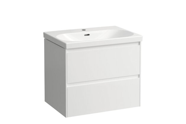 Lani skříňka pod umyvadlo 64x52 se 2 zásuvkami, pro umyvadlo H8100840001041 bílá mat H4035421122601
