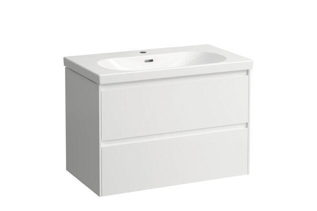 Lani skříňka pod umyvadlo 79x52 se 2 zásuvkami, pro umyvadlo H8100870001041 bílá mat H4035521122601