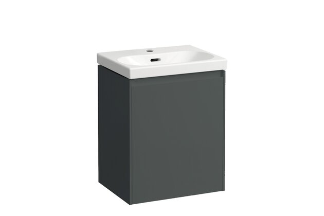 Lani skříňka pod umyvadlo 44x52 1 dvířka, závěsy vlevo, pro umyvadlo H8150810001041 šedá traffic H4035011122661