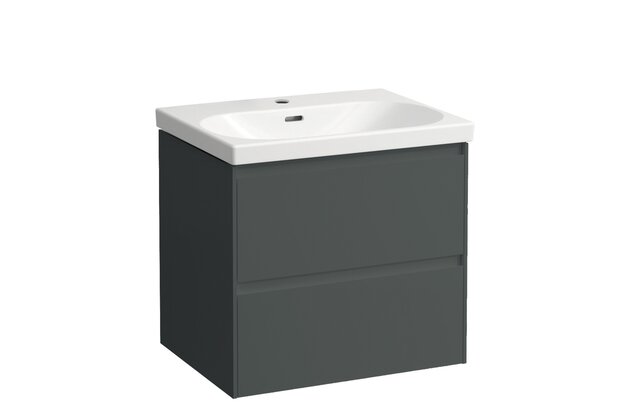 Lani skříňka pod umyvadlo 59x52 se 2 zásuvkami, pro umyvadlo H8100830001041 šedá traffic H4035321122661