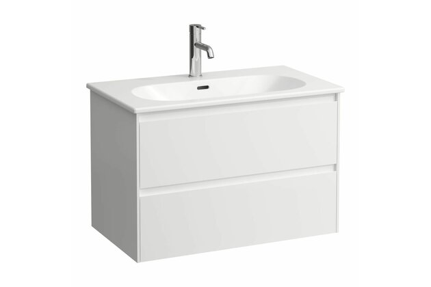 LANI 80 skříňka šedá traffic umyvadlo LUA 80 SLIM H8600872661041