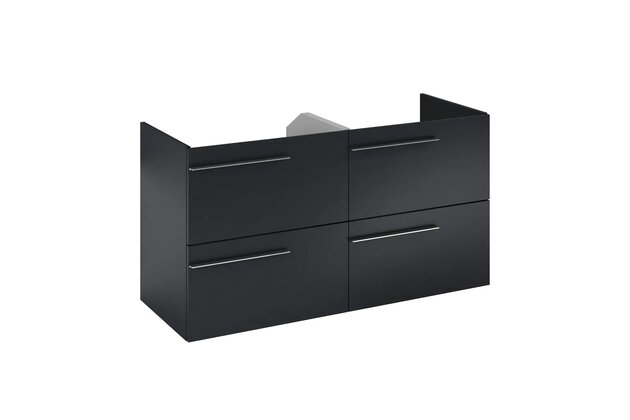 Skříňka Laufen Ardo 120 pod umyvadlo, černá mat, A857772532