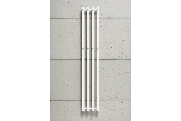 Radiátor PMH Pluto koupelnový 245x1500 mm, černá strukturální, P2BL/4