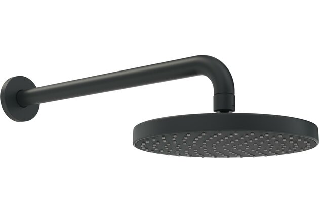Sprcha hlavová Hansa Basic 200mm černá mat, 4436010033