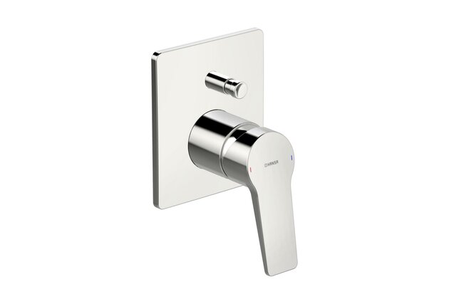 Nadomítkový díl Hansa Twist pro podomítkovou vanovou baterii chrom, 49769003