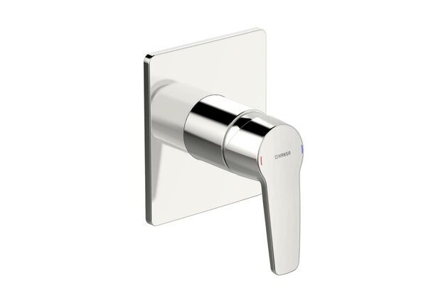 Nadomítkový díl Hansa Polo pro podomítkovou sprchovou baterii chrom, 50619193